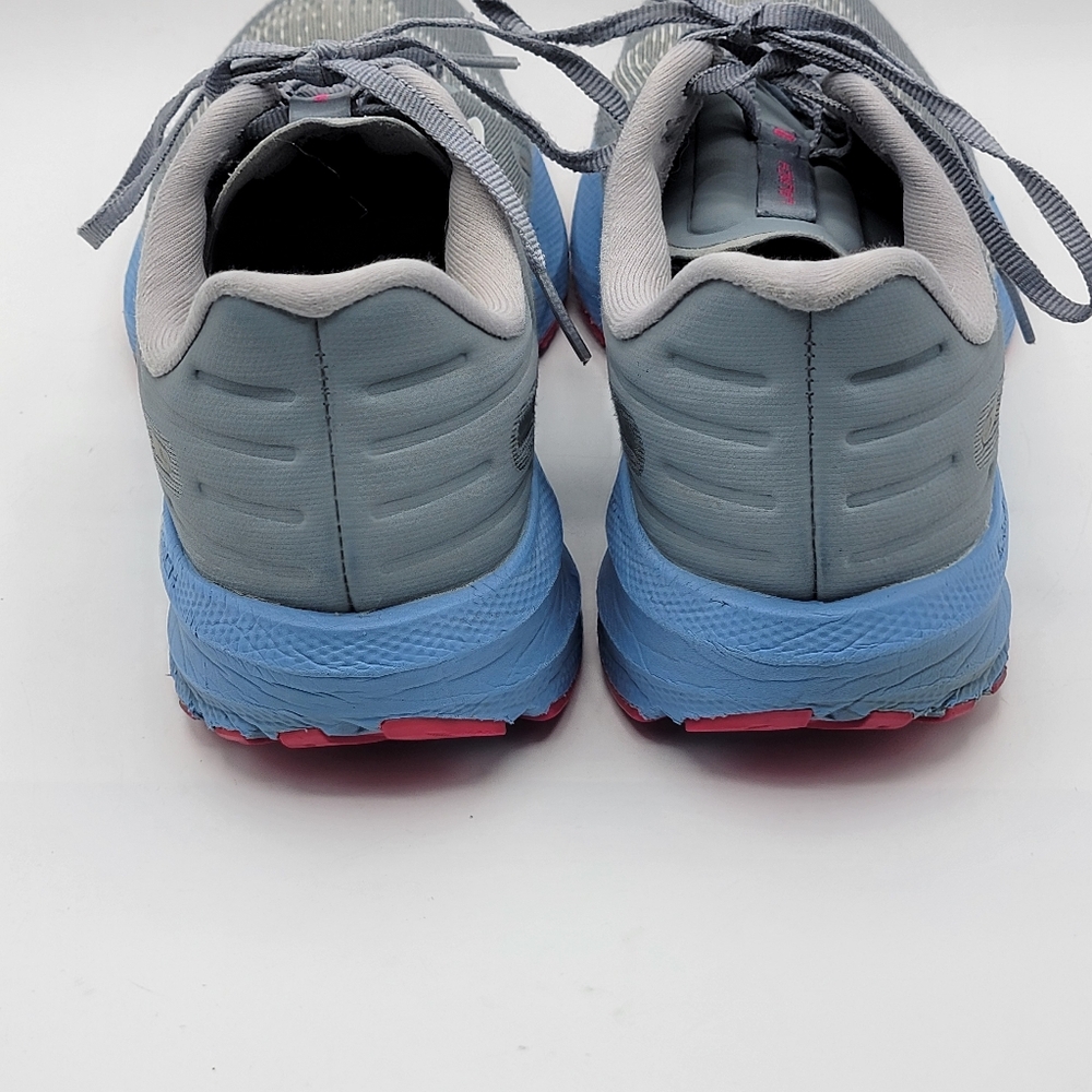 Brooks Women's Gray and Blue‎ Running Shoes Size 8.5  #1672 - Picture 4 of 9